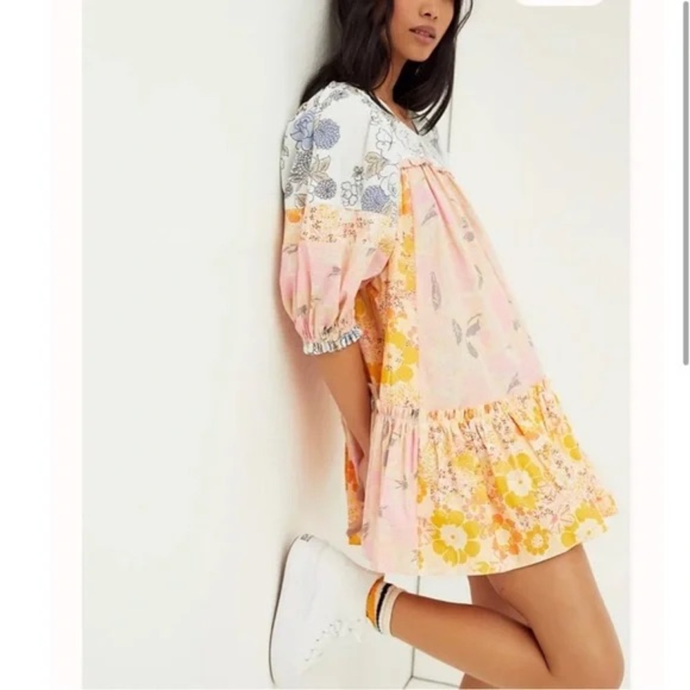Free People Prairie Field Tunic Dress